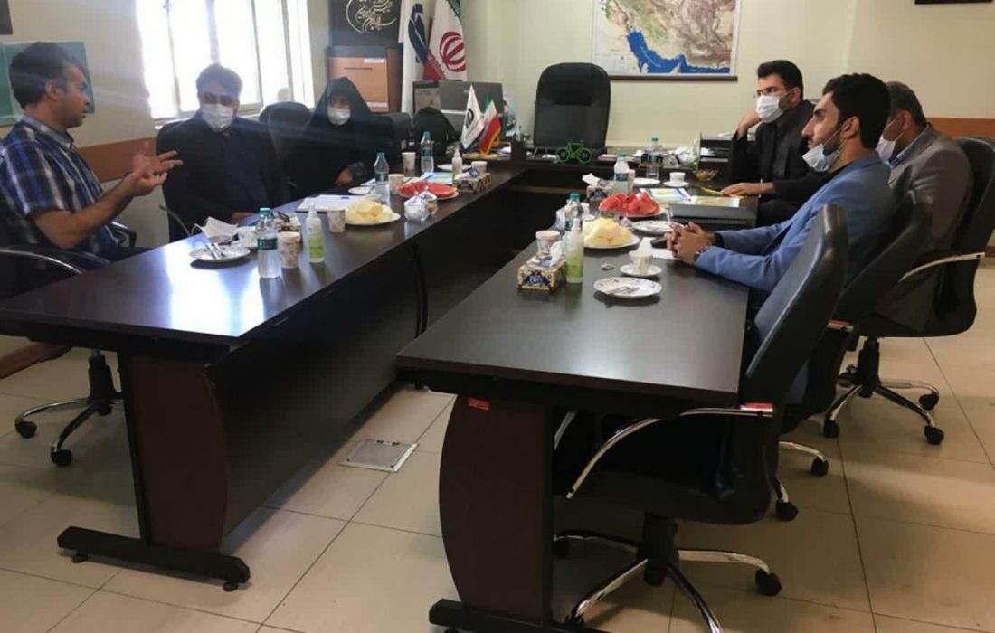 جلسه با مجری طرح های زیربنایی استان اصفهان