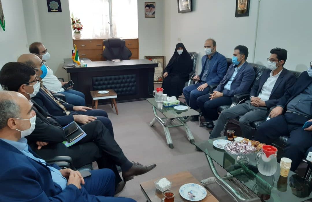 جلسه بررسی احداث پارک لجستیک شهرستان مبارکه