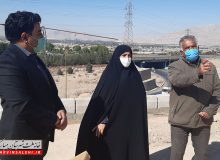 بازدید دکتر صالحی از روند ساخت هتل کوهستان شهر مبارکه