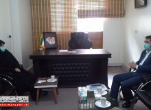 دیدار رئیس جدید بنیاد شهید مبارکه با نماینده شهرستان در مجلس شورای اسلامی