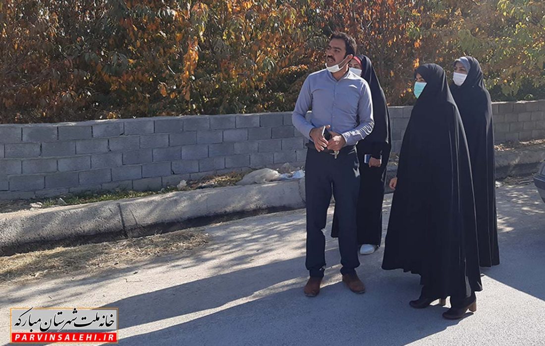 حضور دکتر صالحی در روستای دستگرد و بازدید حضوری از پروژه ها و مشکلات این روستا