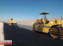 آغاز آسفالت ریزی قطعه حادثه خیز جاده مبارکه – بروجن