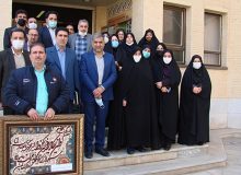مراسم تکریم و معارفه مدیر آموزش و پرورش شهرستان مبارکه