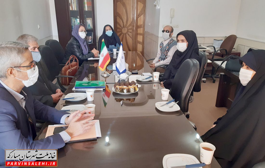 بازدید نماینده شهرستان مبارکه از اداره فرهنگ و ارشاد اسلامی
