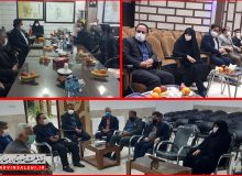 جلسه بررسی مسائل روستاهای فخرآباد ، جوشان و هراتمه