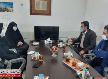 دیدار دکتر صالحی از اداره میراث فرهنگی، صنایع دستی و گردشگری شهرستان مبارکه
