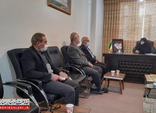 دیدار جمعی از پیشکسوتان دفاع مقدس شهرستان با دکتر صالحی