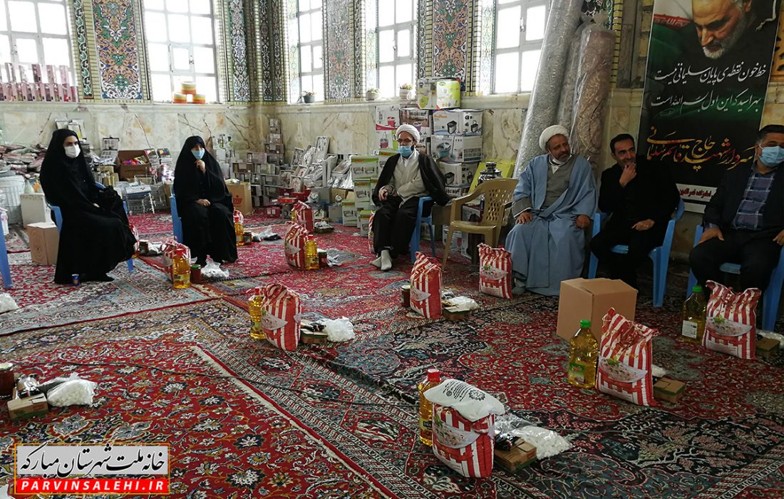 حضور دکتر صالحی در مراسم کمک‌های مومنانه شهر دیزیچه