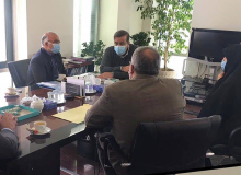 با حضور در دفتر رئیس سازمان راهداری پیگیر مسائل و مشکلات حوزه راه های شهرستان شدند