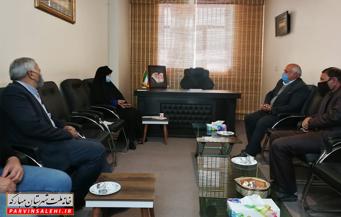 دیدار دهیار روستای فخرآباد و بروزاد با نماینده شهرستان مبارکه