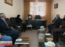 دیدار دهیار روستای فخرآباد و بروزاد با نماینده شهرستان مبارکه