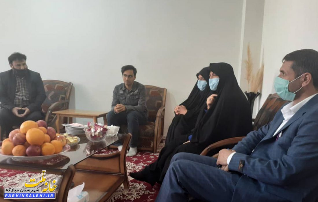 دیدار دکتر صالحی با یادگاران هشت سال دفاع مقدس شهرستان