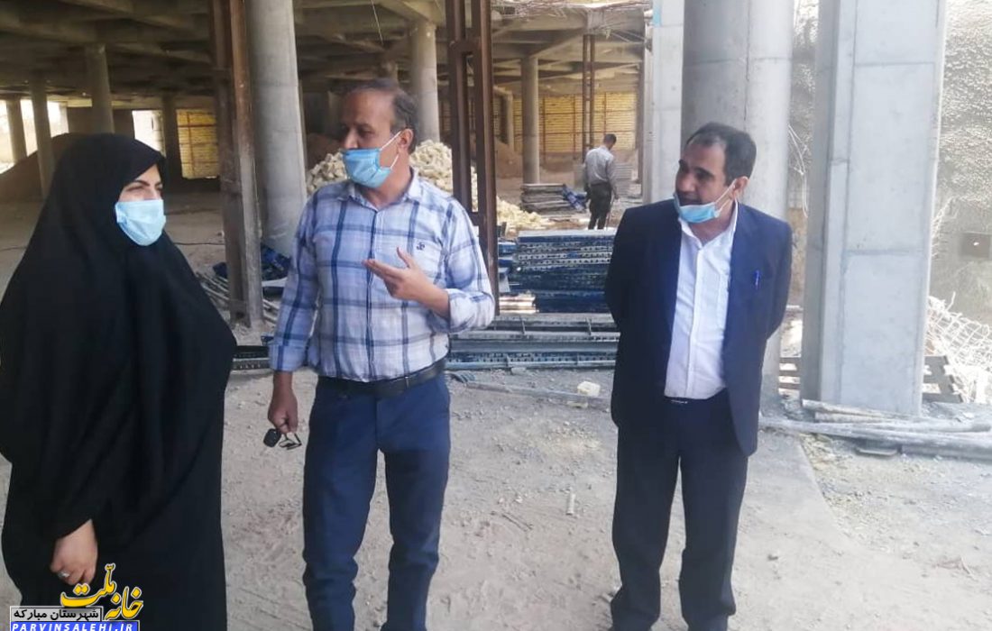 حضور دکتر صالحی در مجموعه فرهنگی حسینیه مبارکه