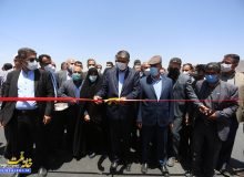 بهره برداری از فاز دوم جاده مبارکه-بروجن با حضور وزیر راه