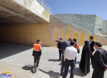بازدید میدانی نماینده مبارکه از روستای احمدآباد