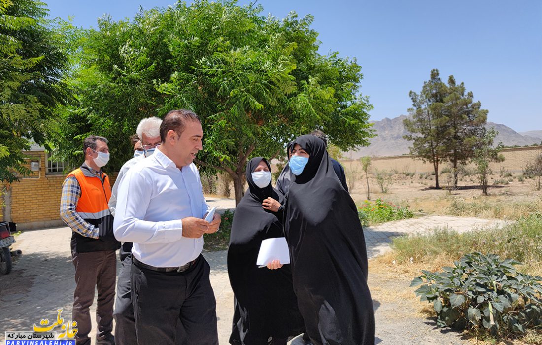 بازدید میدانی دکتر صالحی از روستای بروزاد