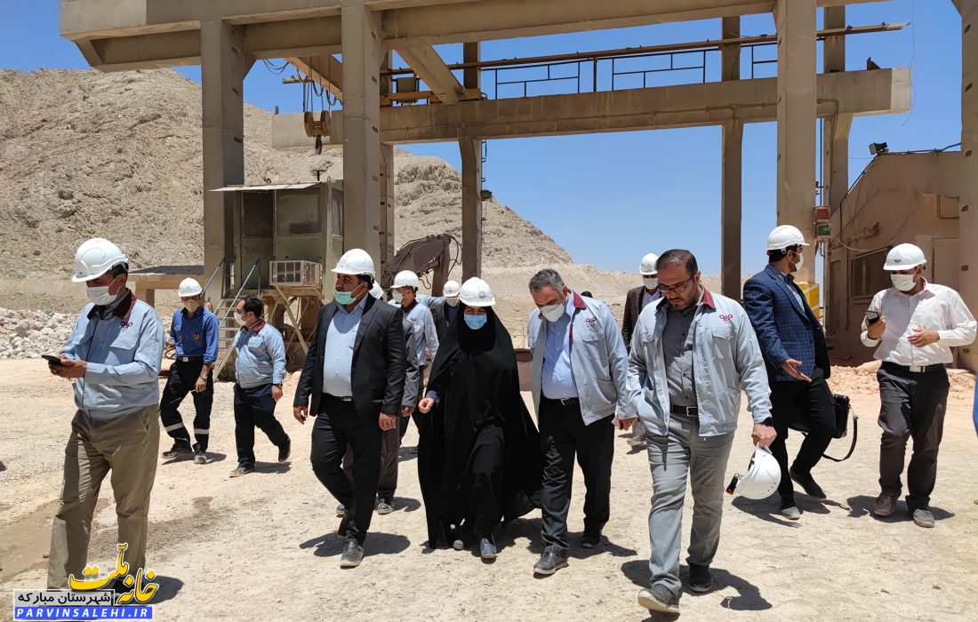 مراسم گرامیداشت هفته محیط زیست در شرکت فولادسنگ مبارکه با حضور دکتر صالحی