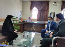 دیدار دکتر صالحی با دادستان و رئیس دادگستری شهرستان مبارکه به مناسبت هفته قوه قضاییه