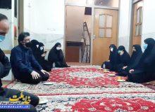 حضور دکتر صالحی در منزل مرحوم بهنام شریفی
