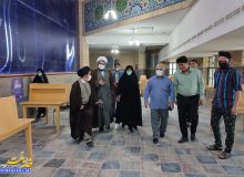 حضور نماینده مبارکه و مسئولان شهرستان در مسجد جوادالائمه