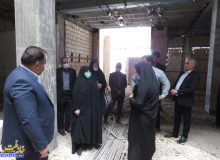 بازدید نماینده مبارکه از ساختمان نیمه‌کاره دانشگاه مجلسی