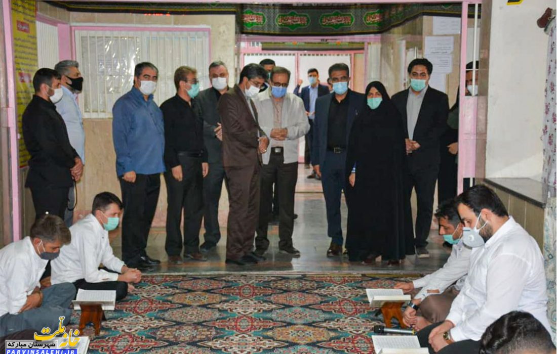 بازدید نماینده مبارکه از اردوگاه حرفهآموزی و کاردرمانی اسدآباد