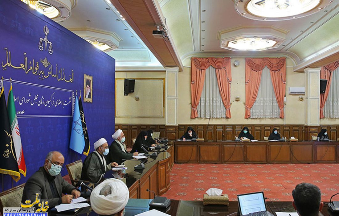 نشست هم اندیشی رئیس قوه قضائیه با دکتر صالحی و دیگر اعضای فراکسیون زنان مجلس