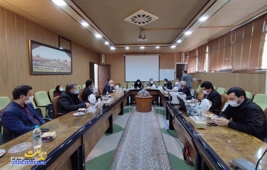 جلسه نماینده مبارکه با مسئولان ارشد استان برای رفع مشکل آب مسکن مهر دیزیچه