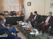 دیدار مسئولان شهرستان با دکتر صالحی به مناسبت روز مجلس