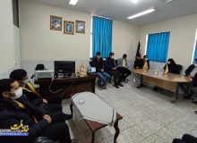 جلسه نماینده شهرستان با هیئت شهدای دانش آموز شهرستان مبارکه