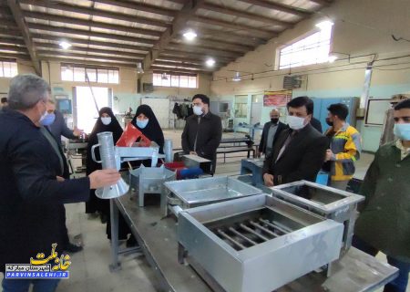 بازدید نماینده مبارکه از هنرستان شهدای هفتم تیر