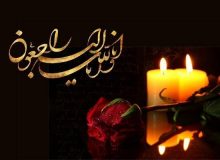 تسلیت دکتر صالحی به مناسبت مادر شهید والامقام علی رحیمی