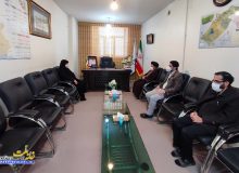 دیدار امام جمعه مبارکه با دکتر صالحی