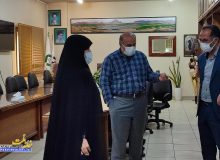 جلسه نماینده مبارکه با مدیرعامل شرکت نسوز در خصوص مسائل شهرستان