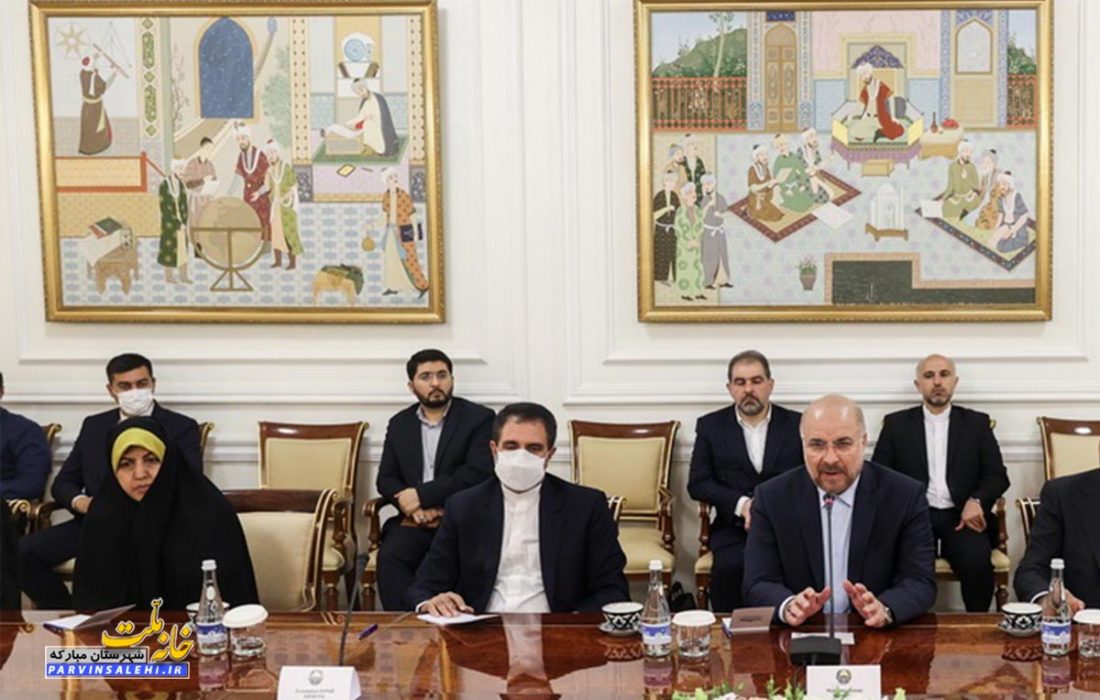 سفر رئیس مجلس به همراه نماینده مبارکه به ازبکستان