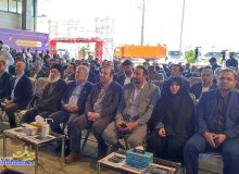 آیین افتتاح و بهره‌برداری از طرح‌های شرکت حمل و نقل ایثارگران