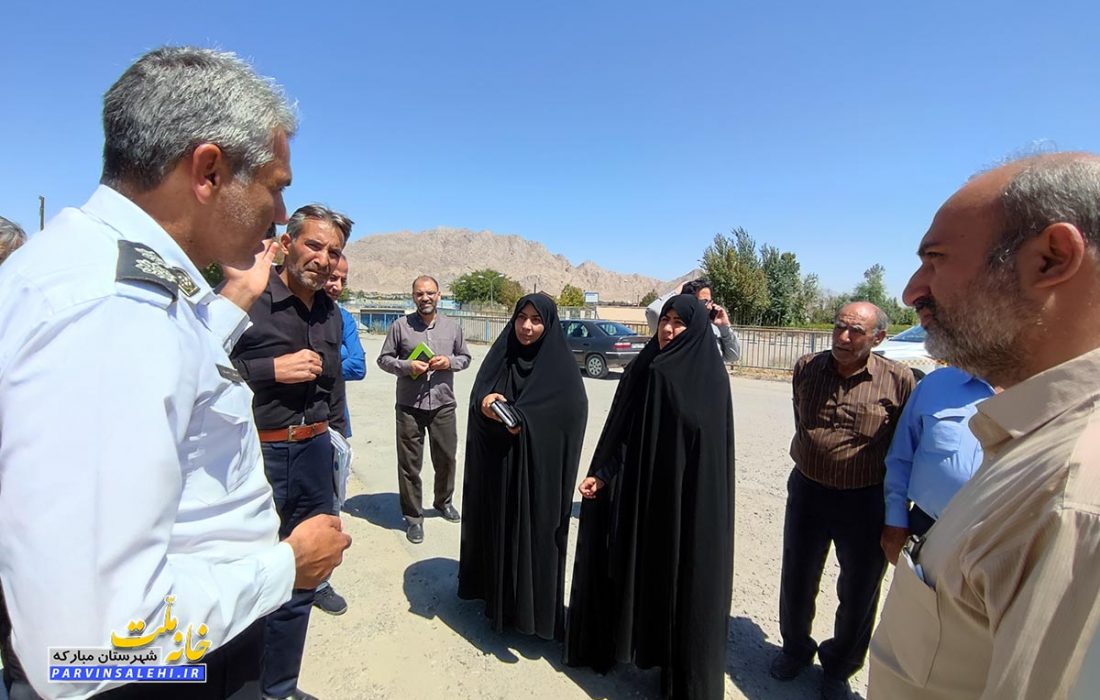 بازدید میدانی دکتر صالحی از محله اسماعیل ترخان