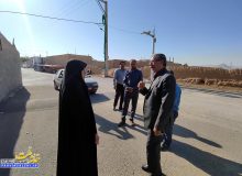 بازدید میدانی نماینده مردم مبارکه از روستای سورچه بالا