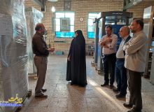 بازدید نماینده مبارکه از شرکت شهاب گستر