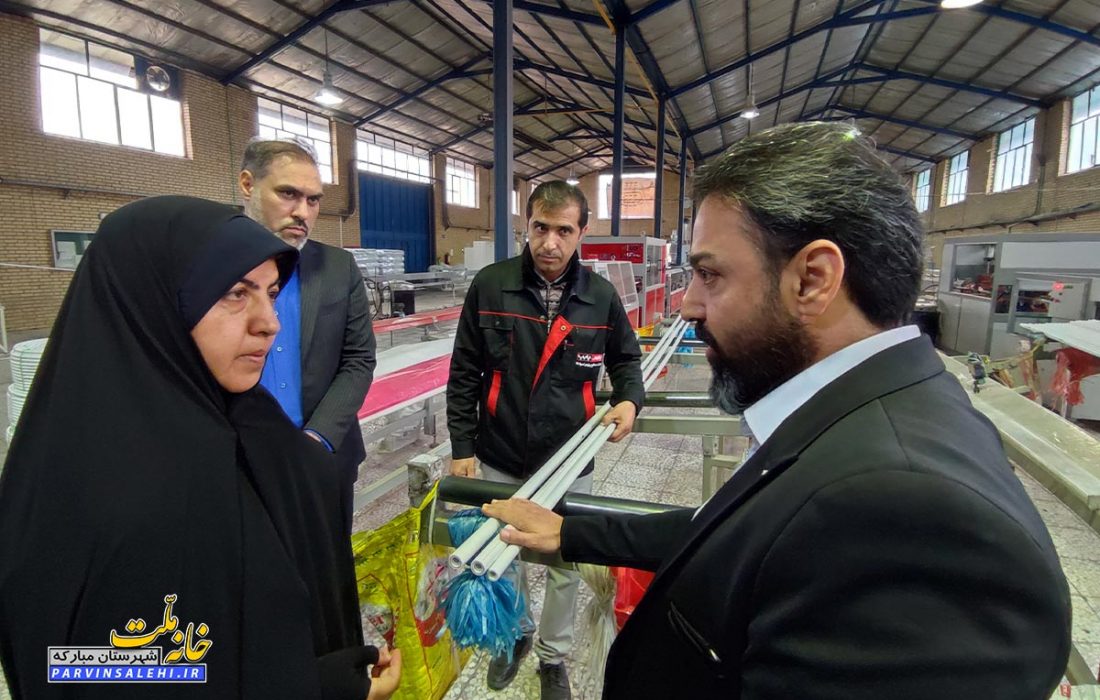 بازدید میدانی دکتر صالحی از شرکت پاور پایپ اسپادانا