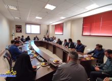 جلسه بررسی مشکلات شهر دهسرخ با حضور دکتر صالحی و روسای ادارات شهرستان